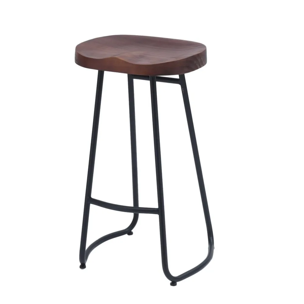 2 PCS Pub Bar Stool Classic Barstool Vintage Rustic Kitchen Backless Wooden Stool Moderne Style Dining Chair Home Furniture 2 PCS Pub Bar Stool Classic Barstool Vintage Rustic Kitchen Backless Wooden Stool Moderne Style Dining Chair Home Furniture