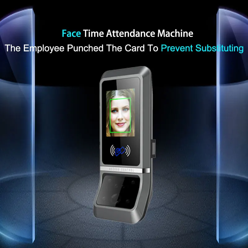Biometric Time Attendance System TCP/IP Face Facial Recognition Employee Time Attendance Digital Reader Clock  Access Control   