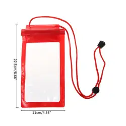 Сильный 3 Слои запечатывания сумки для плавания Водонепроницаемый мешок для смартфона сумка Сумки для дайвинга для iPhone Карманный чехол для
