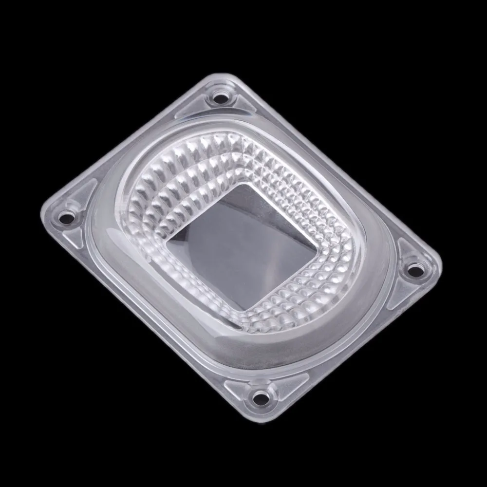 Светодиодный отражатель объектива для светодиодный COB лампы PC объектив+ отражатель+ Силиконовое кольцо