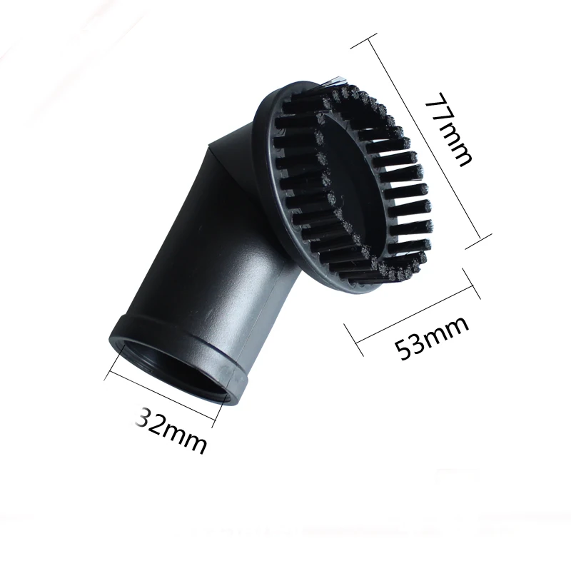 32mm Vacuum Cleaner Accessories Rotatable Round Brush Head Fits For