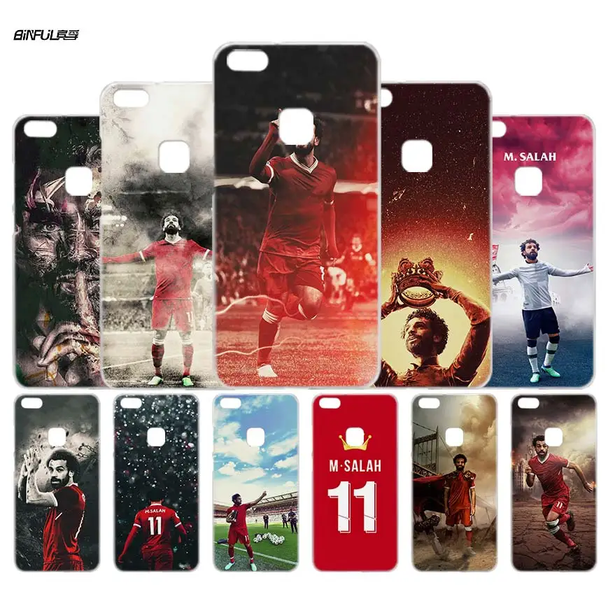 

BiNFUL Mohamed M.Salah 11 football Clear Hard Case Cover for Huawei P Smart P10 P9 P8 Lite 2017 honor8 Lite Mate 8 10 Lite 10Pro