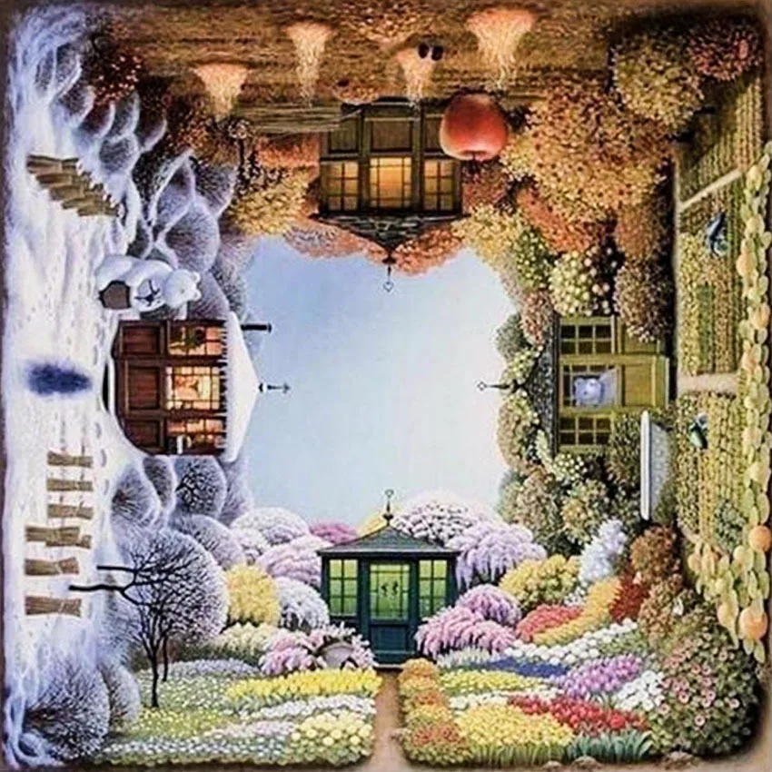 

DIY Full Drill Colorful Heart Balloon Tree Diamond Painting Cross Stitch Home Decor Rhinestone Embroidery Wall Painting