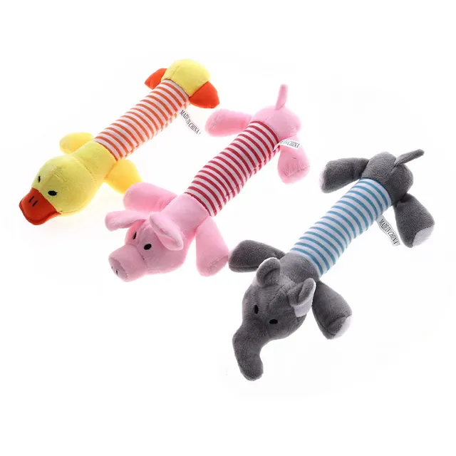 Carino Giocattolo Del Cane Della Peluche Masticare Squeak Giocattoli Da Compagni Carino Giocattolo Del Cane Della Peluche Masticare Squeak Giocattoli Da Compagni