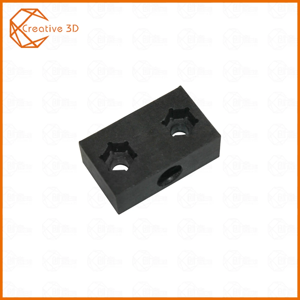 

Creative3D printer parts T8 Screw Nut block Openbuilds accessories T-type T8 screw Nut block seat plate 8MM anti-backlash nut