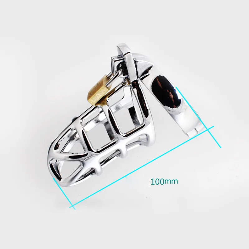 Male Chastity Device Stainless Steel Penis Chastity Cage Lock Sex Product for Men 40mm/45mm/50mm