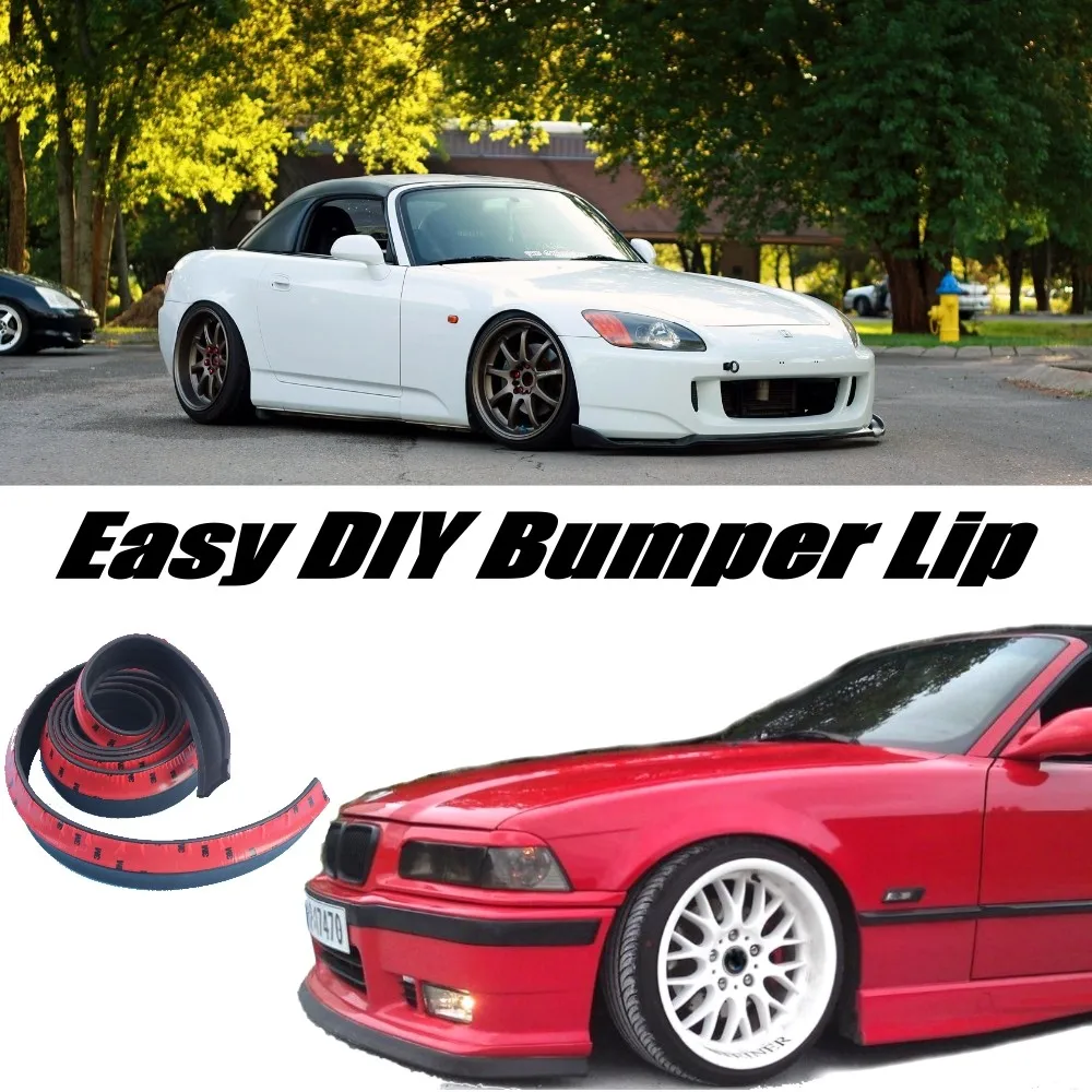 HONDA S2000 Tuning Front Splitter Bumper Lip Front Skirt Bodykit