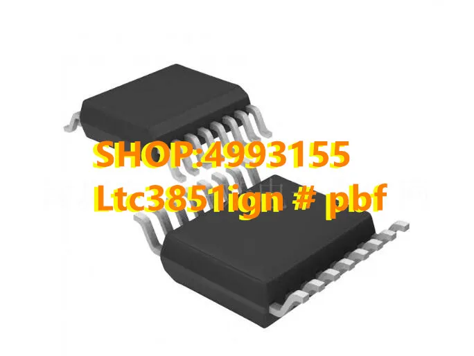 100% New&ampOriginal Ltc3851ign # pbf RE CTRLR BUCK PWM 16-SSOP LTC3851IN 3851 LTC3851 | Электроника
