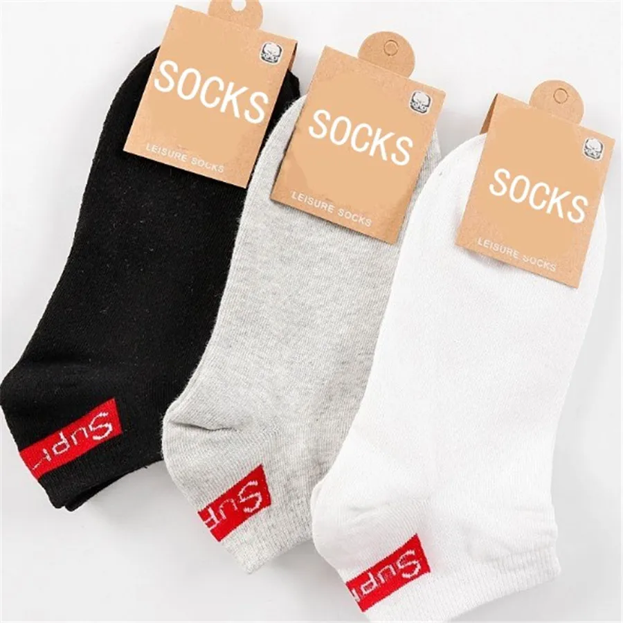 

Hot Sale Unisex Men Women Socks Comfortable Stripe Summer Thin Cotton Sock Slippers Short Invisible Men's Socks 10PCS=5PAIRS