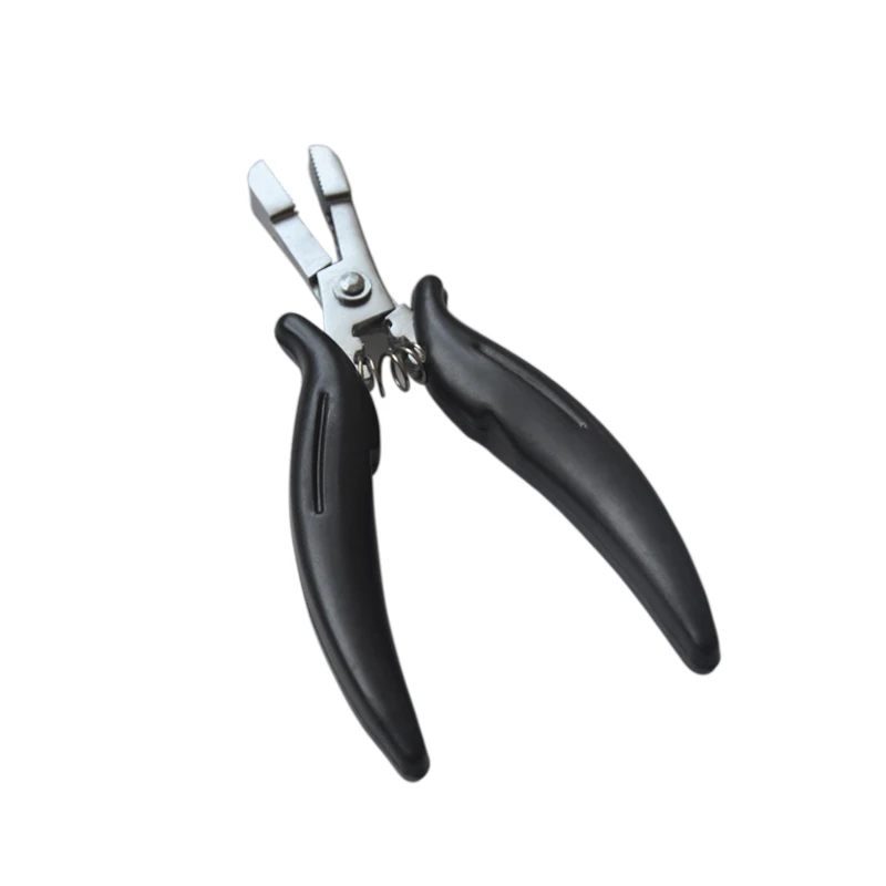 Fusion Bond Crusher Tool for Keratin Hair Extensions Hair Extension Pliers for Micro Ring Pre-bonded Hair Extension Remover