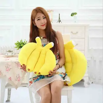 

Lovely Fruit Banana Pillow Cushions Head Cushion Pillow Plush Toys Home Decoration