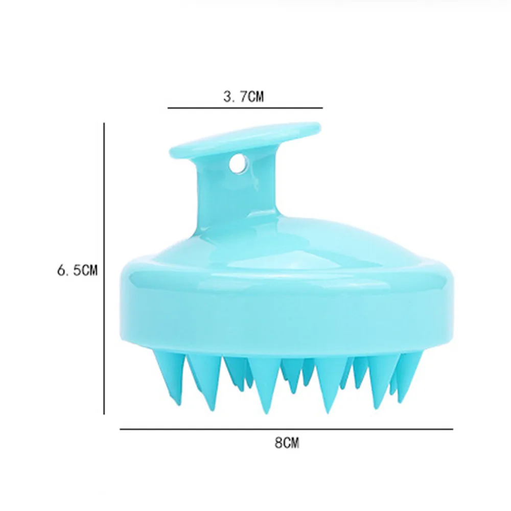 HAICAR силиконовый шампунь для кожи головы душ мытье тела волос Массажер щетка расческа синий 45# Прямая поставка