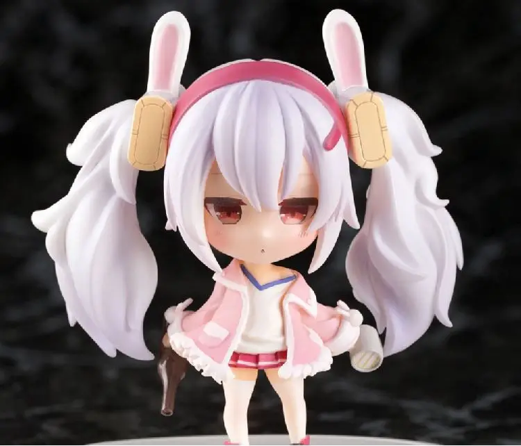 Harga 10 Cm Anime Jepang Gambar Azur Lane Azur Lane Ijn Akashi USS Laffey Q Versi Action Figure Collectible Model mainan untuk Anak Laki laki