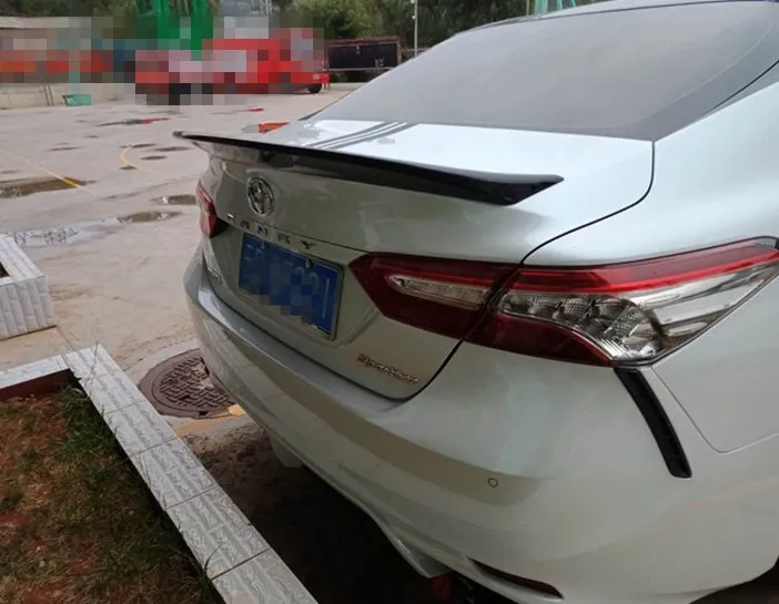 Для toyota Camry 2018 высокое качество и твердость новинка ABS спойлер из материала by