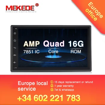 

New model!MEKEDE Universal Android 8.1 Car GPS DVD player for Nissan V/W Toyota Peugeot KIA car Multimedia with wifi 4G SWC navi