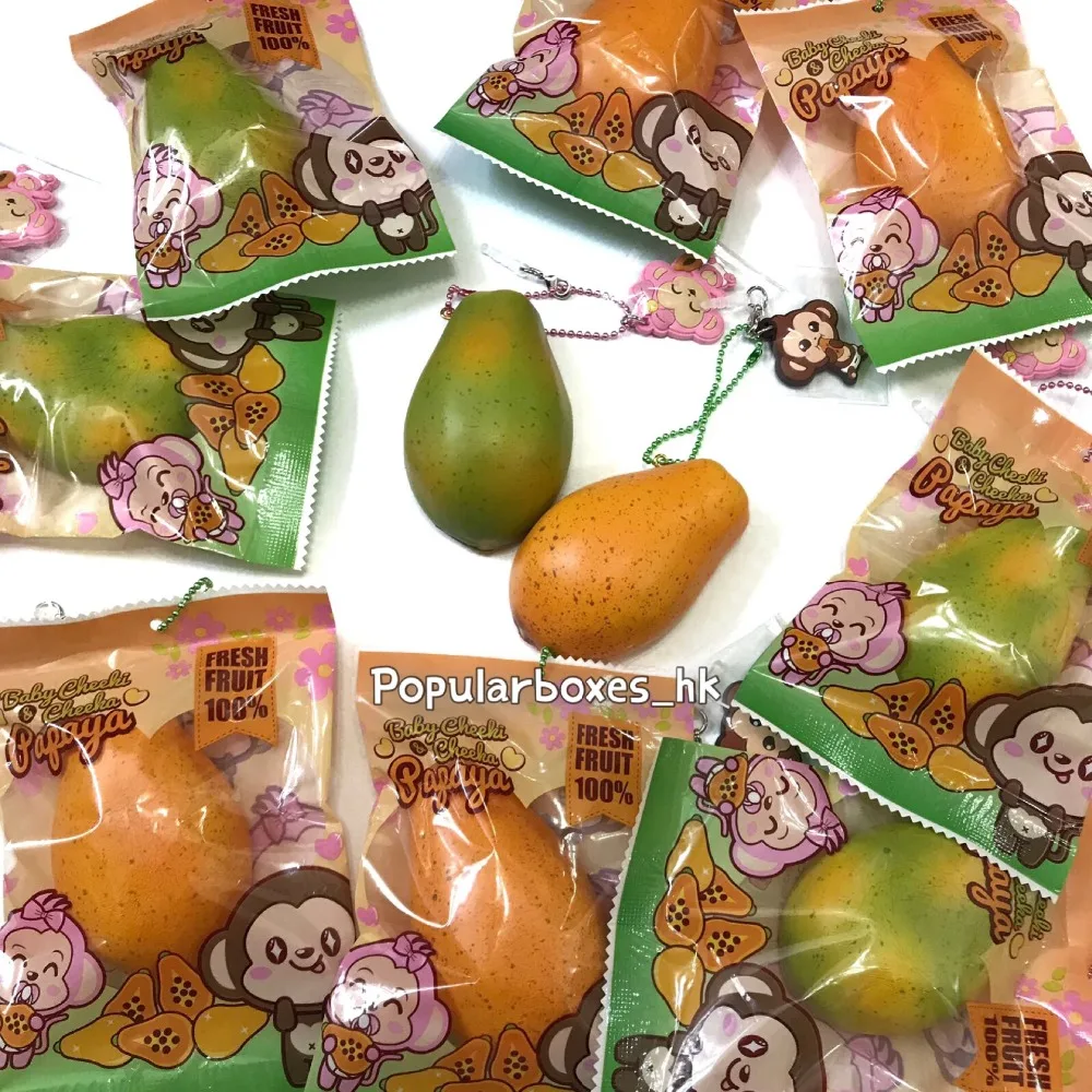 Toys & Hobbies Squeeze Toys Punimaru mini papaya squishy Slow Rising