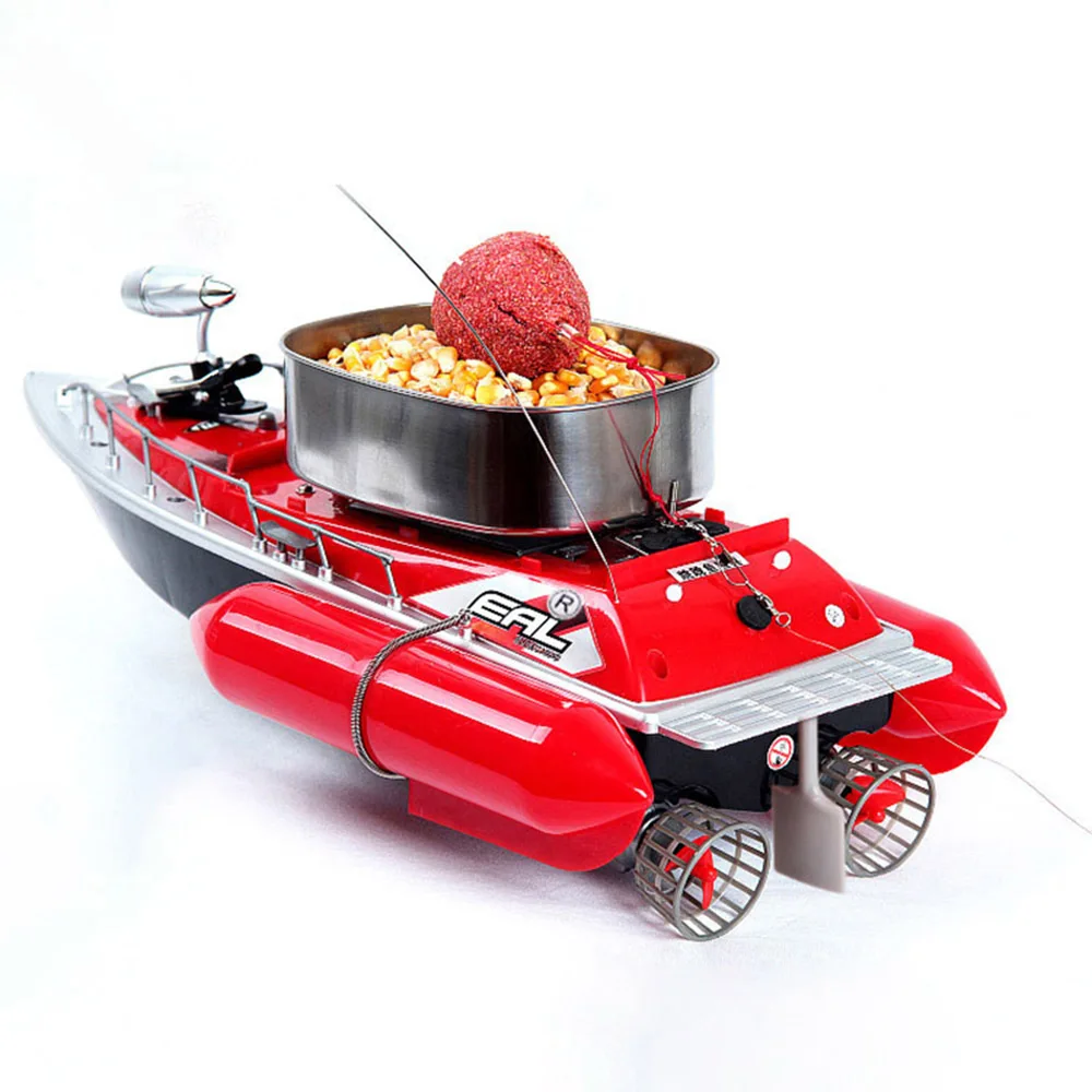 

2018 New Arrival T10 Electric Wireless Mini RC Bait Boat Fast RC Fishing Adventure Lure Bait Boat for Finding Fish ship lure
