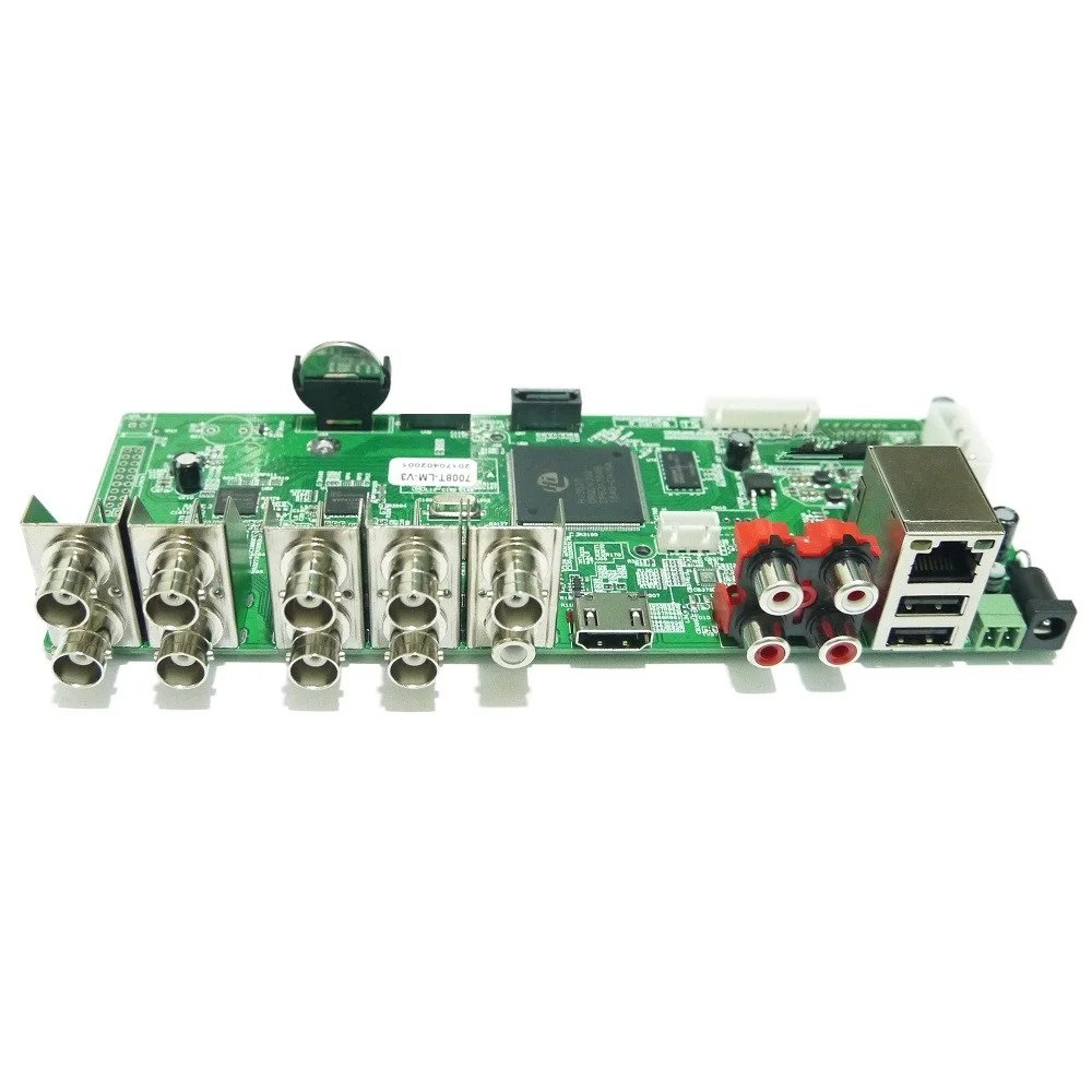 

CCTV H.265 Network Video Recorder 16 Channel 1080P NVR/ 8 Ch 1080N XVI/AHD/CVI/TVI/CVBS,HDMI,Hybrid 6 in 1 DVR Main BOARD DIY