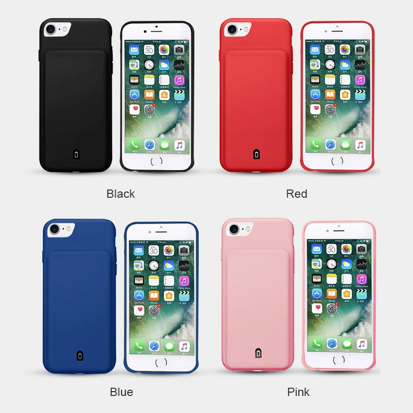 High Quality 7000mAh Battery Case Charger For iPhone 6/6s/7/8 Plus 4500mAh External Power Bank Battery Cases For iPhone 6 6s 7 8