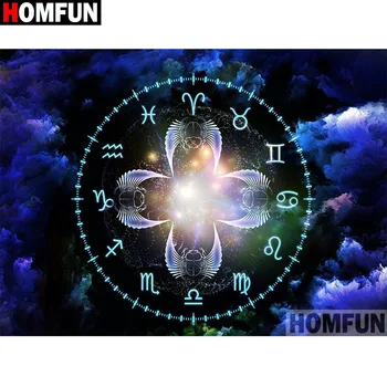 

HOMFUN Full Square/Round Drill 5D DIY Diamond Painting "Pattern landscape" 3D Embroidery Cross Stitch 5D Home Decor Gift A17424