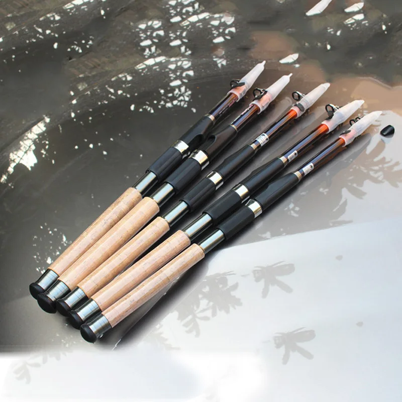 الكربون تلسكوبي الصيد قضبان الغزل أباتشي الملاحون 2.1 متر/2.7 متر gw الصيد القطب الغزل قضيب البحر صيد السمك تغذية