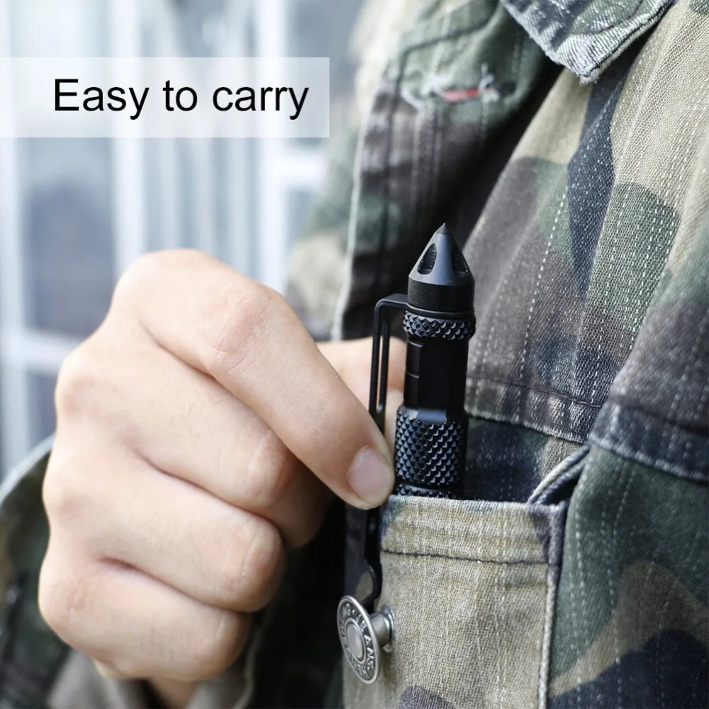 Self Defense Tactical Pen Multifunctional Outdoor Tool Tourism Kit Security Protection Personal Defense Tungsten Steel Pen (15)