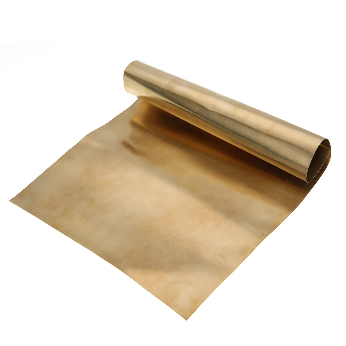 1pc Mayitr Brass Metal Thin Sheet Gold Foil Plate Shim 0