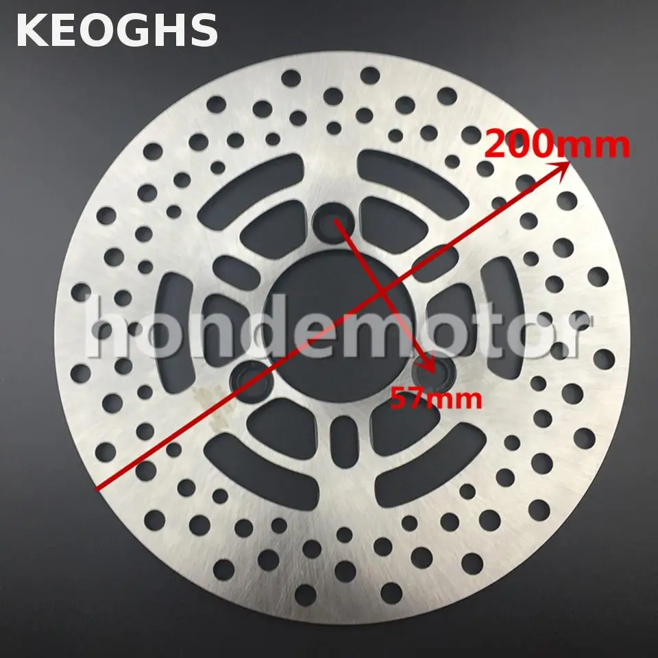 KEOGHS об/мин Cnc мотоцикл скутер тормозной суппорт 200 мм дисковый тормоз адаптер кронштейн универсальный для Yamaha Jog Force Rsz Bws Aerox