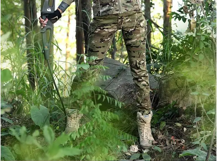 Женские военные брюки, камуфляжные длинные штаны, армейские штаны, универсальные черные брюки