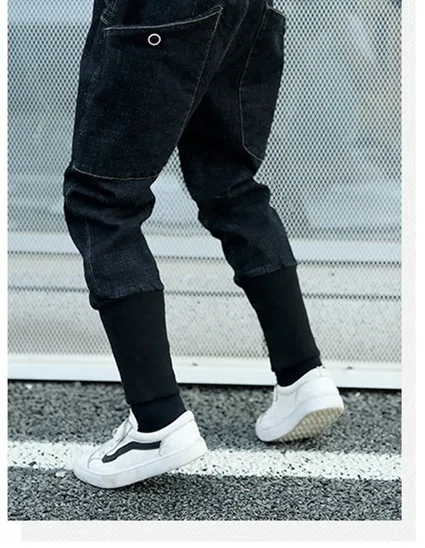 

Baby Boys Winter Jeans Elastic Waist Long Fleece Heat Insulated Pants Children Cotton Trouser For Fashion Kids Clothes