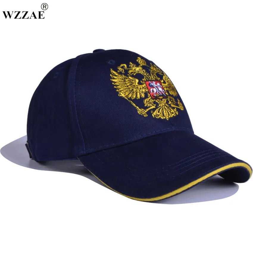 Новинка унисекс хлопок уличная бейсболка герб России вышивка Snapback модные спортивные шапки для мужчин и женщин Кепка Патриот