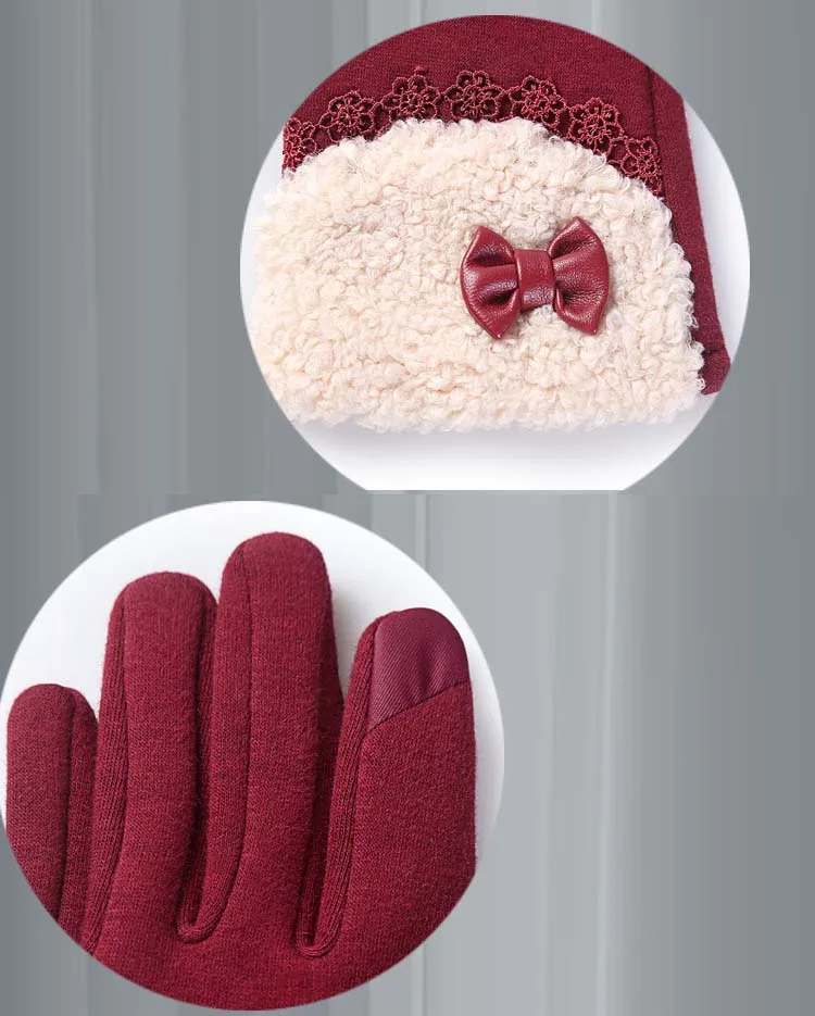 GLV805 The new touch screen font b gloves b font female outdoor sports bike driving font