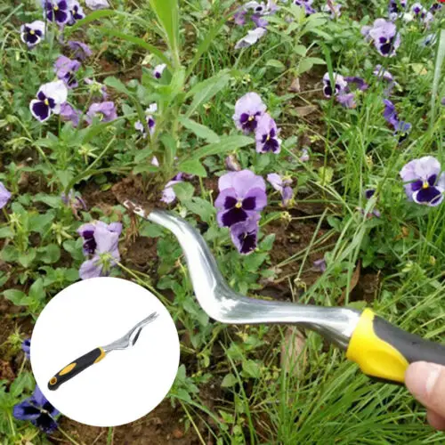 Home Garden Weeder Hand Weeding Removal Cutter Dandelion Digger Puller Tools