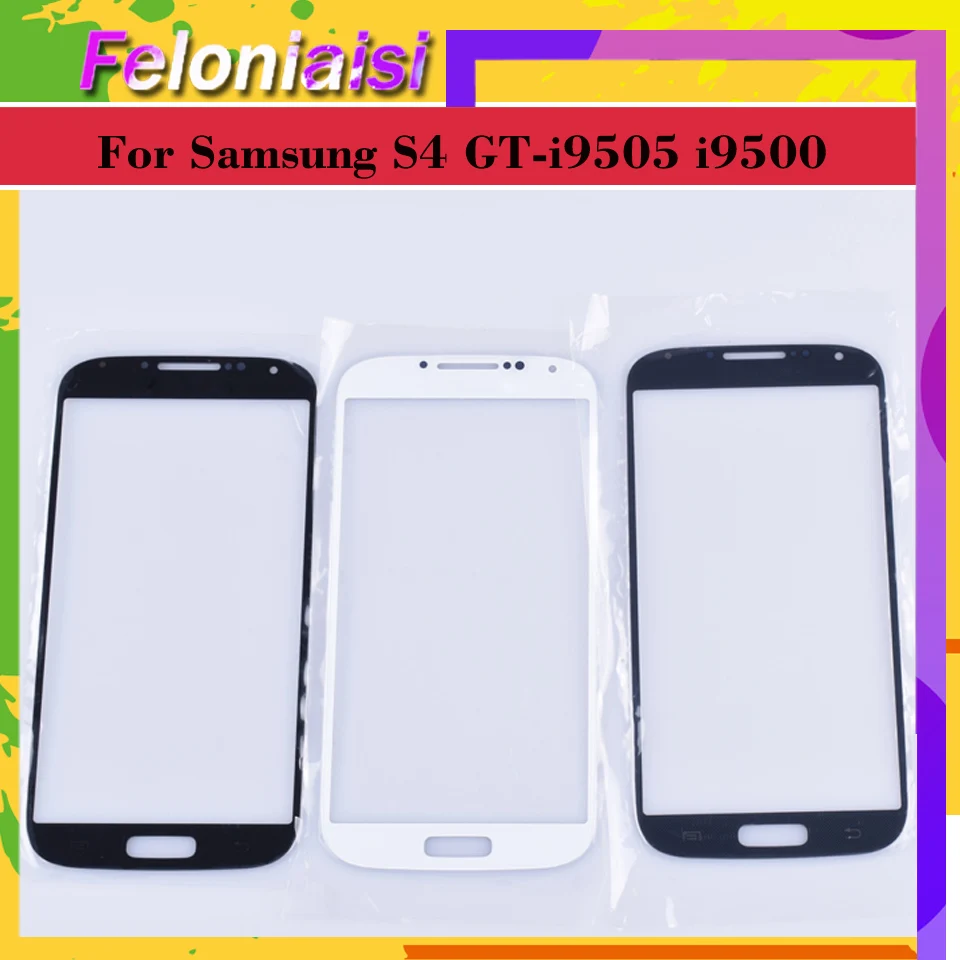 Сенсорный экран для Samsung Galaxy S4 GT-i9505 i9500 i9505 i9506 i9515 i337 Сенсорный экран стекло передней панели объектива Внешний