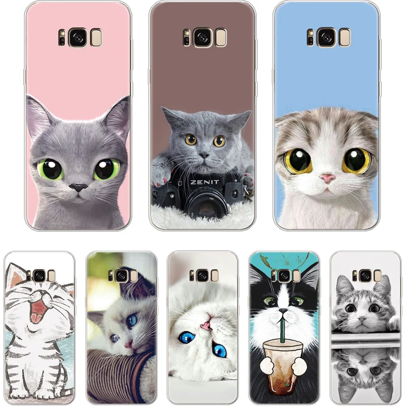 

For TPU Fundas Samsung Galaxy J1 mini J2 Pro J3 J4 J5 J6 J7 Duo Max 2015 2016 2017 2018 Prime Cat Coque For Samsung J7 2017 Case