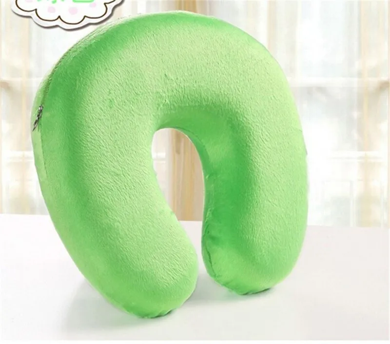 Memory Foam u-образная подушка для шеи/многоцветная u-образная дорожная мягкая подушка/повозка подголовника Подушка для кормления/подушки для отдыха