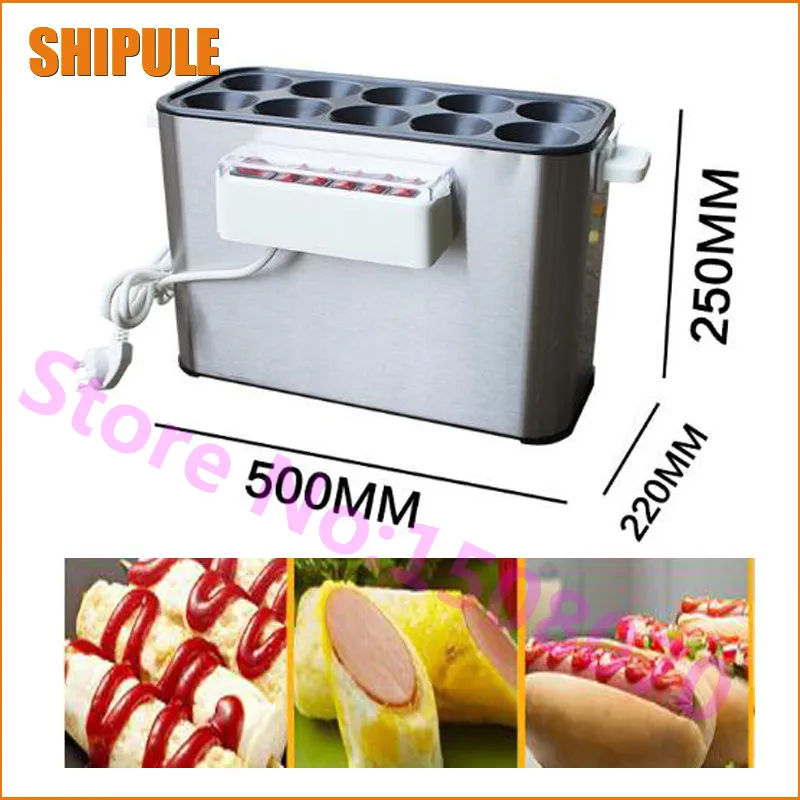 SHIPULE 2017 best selling electric 10 pieces intestinal egg maker