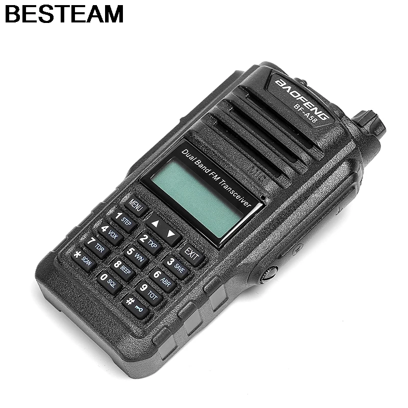 Baofeng BF A58 иди и болтай Walkie Talkie “иди IP67 Водонепроницаемый UHF VHF радио