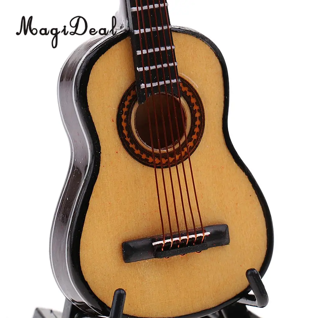 MagiDeal 1/6 Scale Handmade Classic Guitar Model Instrument for 12 Inch Action Figure Doll Toys Soldier Model DIY Accessories