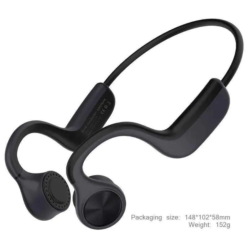 E9 гарнитура с костной проводимостью Беспроводная Bluetooth 5,0 наушники Hands-free w/Mic предотвращение заболеваний уха и потери слуха