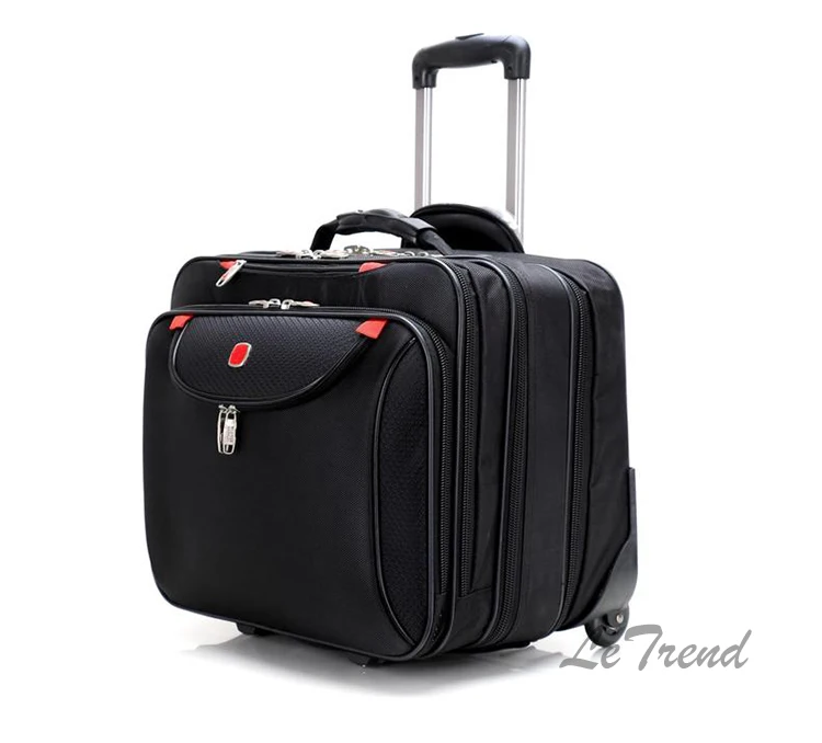 Alta Qualidade 18 polegada Homens Viagens Multi-função