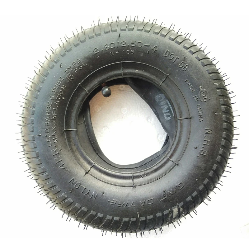 Tire with Inner Tube 2.80/2.50 4 fits Gas / Electric Scooter ATV