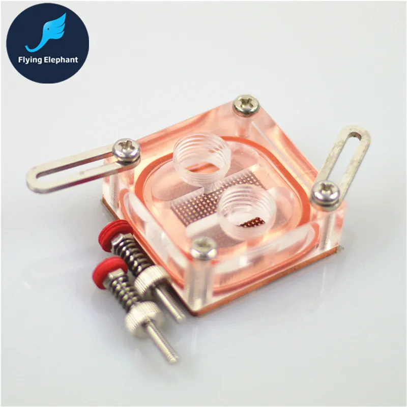 

General VGA Transparent Water block For North bridge Graphics Card Micro Copper Column Or Micro Channel Version