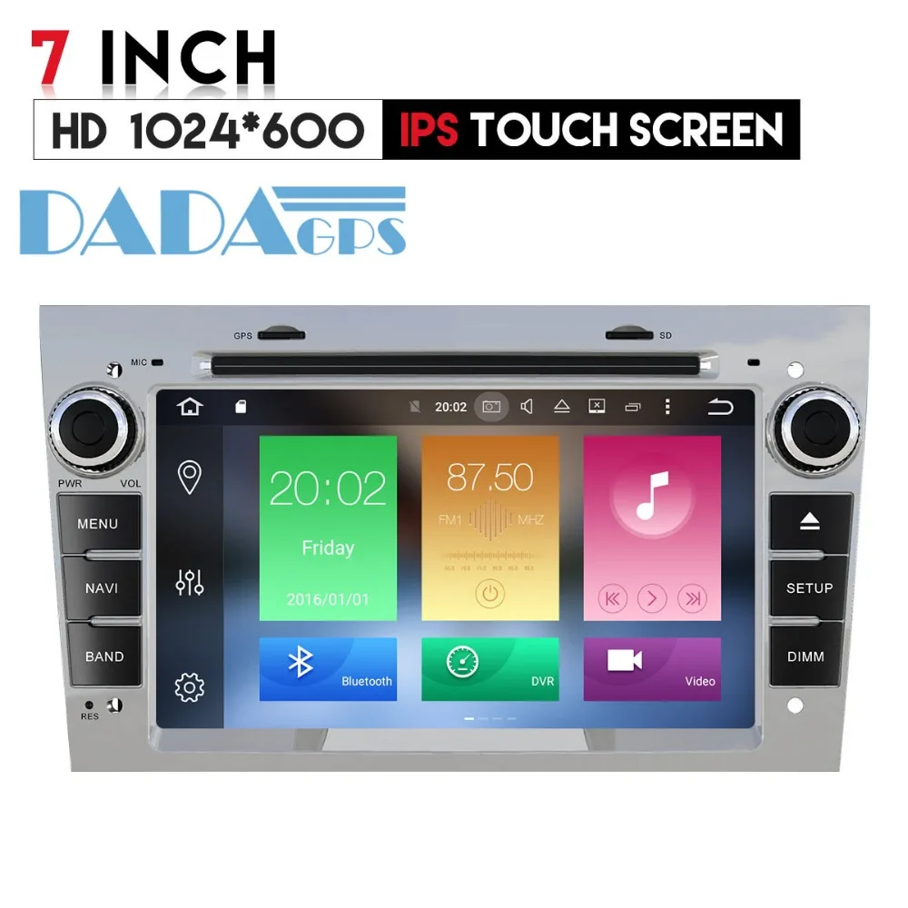 Top Android 8.0 4GB+32G Car DVD GPS Navigation Autoradio For Opel Astra H G J Antara VECTRA ZAFIRA Vauxhall with CAN-BUS head unit 4