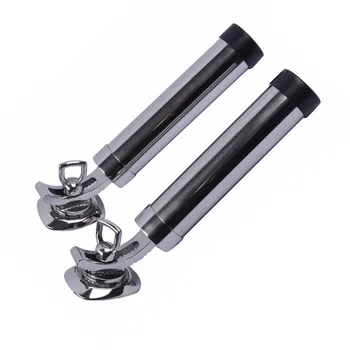 

Round base 10" stainless steel rack holders marine boat yacht fishing rod holder boat accessories marine Launcher Rod Holder