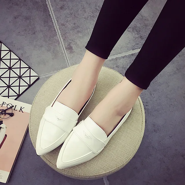 2016 Spring New Comfortable Boat Shoes Women Woman Office Career 2016 Spring New Comfortable Boat Shoes Women Woman Office Career Soft Female Flat Womens Brand Las