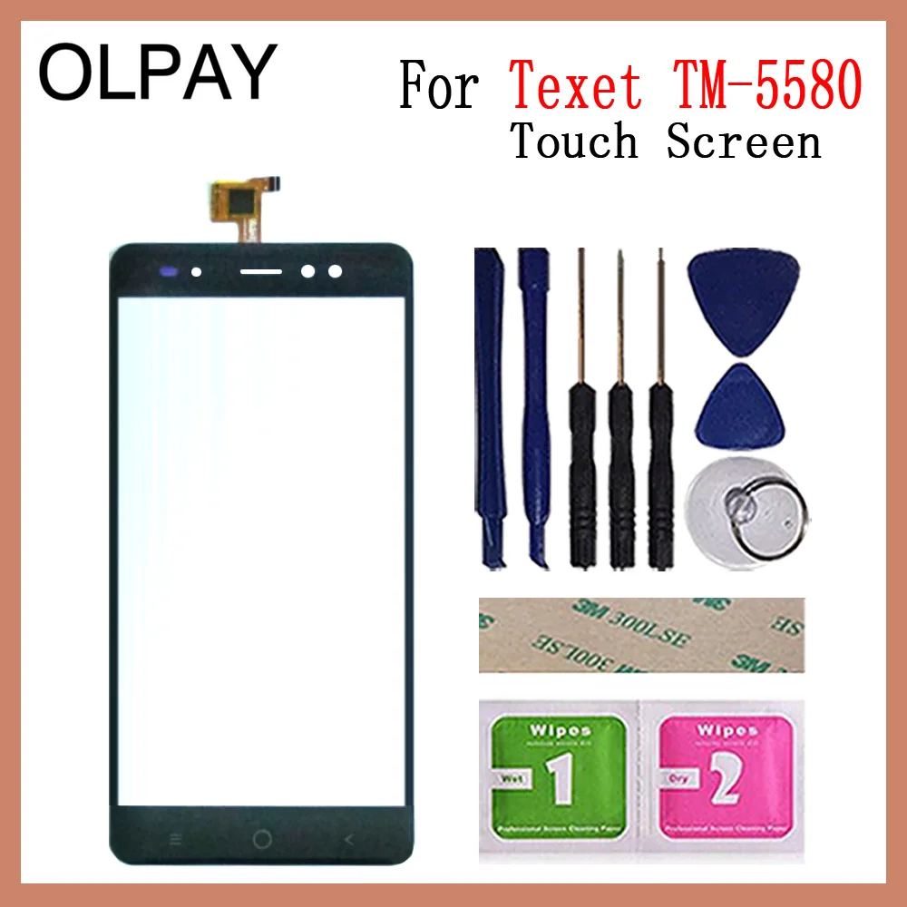 OLPAY 5,5 '' мобильный сенсорный экран для телефона для Texet TM 5580 TM 5588 TM-5588 TM-5580 сенсорный экран дигитайзер стекло объектив