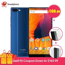 Vernee Mix 2 Mobile Phone 4G RAM 64G ROM MTK6757 Octa core 6.0 Inch 18:9 Display 13.0MP Android 7.0 Smartphone Dual Back Camera(China)