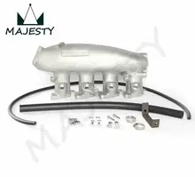 Fit for S13 240SX SR20DET Intake Manifold Plenum+bolt on fitting JDM 89-98 Intake Inlet Manifold Plenum