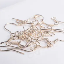 20 шт./пакет 925 посеребренные DIY аксессуары для серьги ручной работы серьги застежки крючки фитинги для изготовления ювелирных изделий, аксессуары